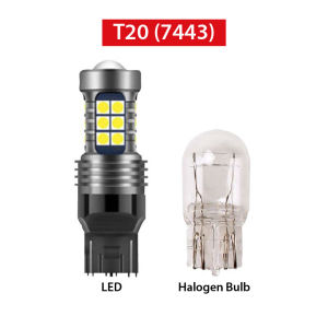 Avanstar Motors 2PCS 27LED Car/Motorcycle Brake Light Bulb Flash Non-flash Tail Light Bulb 1157/P21-5W T20/7443
