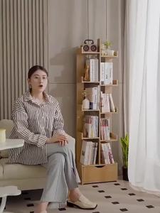 [SG Seller]Floor-standing Storage Rack Study Storage Rack Simple Modern Primary School Bookshelf Simple Household Bedroom