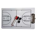 Coach Board Dry Erase Coaching Board Double Sided Design Strategy Board Whiteboard for Basketball. 