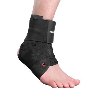 EODKUS Adjustable Lace Up Protective Gear Foot Strap Ankle Stabilizer Straps Compression Socks Support Pad Ankle Support Ankle Brace Guard Elastic Strap Heel Protector