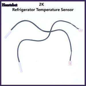 [Heartsbat] 1 2Pcs 2K Refrigerator Temperature Sensor Freezer Sensor Replacement Thermostat Parts Refrigerator Repair Accessories