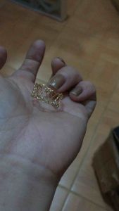 10karats pure gold ring