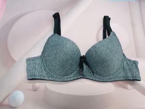 เสื้อในแฟชั่น มีโครง2ตะขอวัสดุผ้าฝ้าย(ของส่งจากไทย)