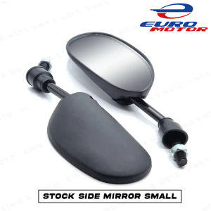 EURO MANUEL 125 - Motorcycle SIDE MIRRROR SMALL heavyduty Good Quality | STOCK  TYPE | 1 PAIR