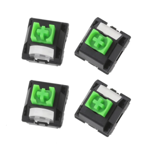 4Pcs Green Shaft Switches For Blackwidow Mechanical Gaming Keyboards Streamers And Intense Gameplay