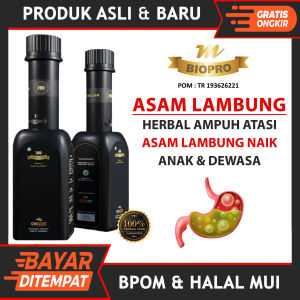 MBIOPRO 100% Original Obat Asam Lambung Naik Untuk Anak Dan Dewasa Maag Kronis & Akut Ampuh Bpom