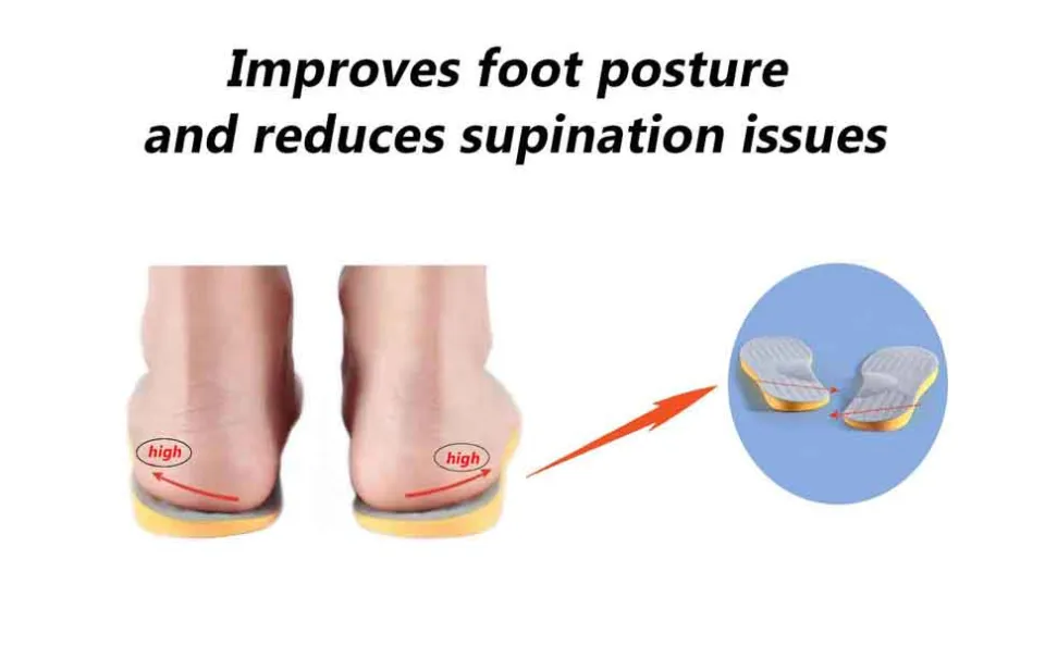 Arch Support Flat Foot Orthopedic InsolesInsoles for Over