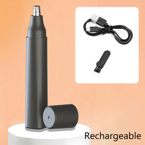 Electric Nose Hair Trimmer Portable Nose Ears Hair Eyebrow Trimmer for Men Rechargeable Painless Clipper Tools