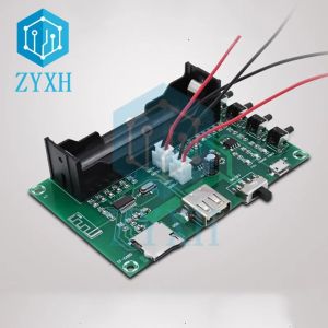 type-C micro-USB 5V XH-A153 Lithium Battery Bluetooth 5.0 Amplifier Board DC 5V 3W+3W Dual Channel 2 Ch Stereo Low Power Audio AMP PAM8403 Chip Lithium ion battery Bluetooth amplifier board dual channel 2 * 3W low-power self-made DIY active speaker DC5V