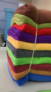 Khăn Tắm Khổ Lớn Khăn Tắm Màu Trơn Kích thước 70x140cm . Mềm mịn siêu thấm hút. Gam màu phong Phú