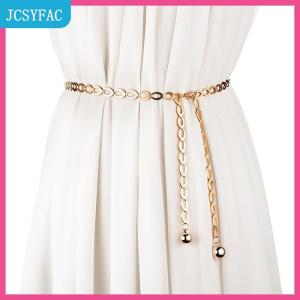 JCSYFAC Phụ Nữ Thời Trang Thắt Lưng Sang Trọng Thiết Kế Vành Đai Retro Bạc Khắc Hollow out Chain Belt Cho Phụ Nữ Thanh Lịch Vòng Kim Loại Phụ Nữ Vành Đai