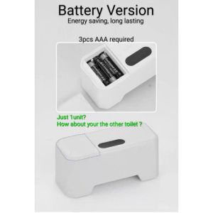 Toilet Flush Sensor Smart Intelligent Touchless Sensing Infrared Contactless Hygiene Auto Lavatory Flush System Water Resist SFA