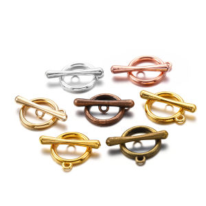 10/20Sets Multicolor Circle OT Toggle Clasps Hooks Connectors For DIY Jewelry Making Findings Accessories Supplies Bracelet