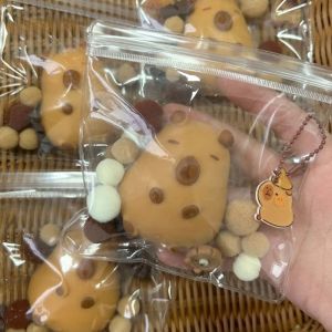 CHUAN Pinching Capybara Squeeze Toys TPR Slow Rebound Capybara Pinching Toy Decompression Soft Decompressing Toy