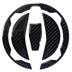 ฝาครอบสติกเกอร์ถังเชื้อเพลิงรถมอเตอร์ไซค์สำหรับ Kawasaki Z900 Z400นินจา400 Ninja650 Z650 X300ใหม่ Versys 650 1000 3D คาร์บอนฟิล์มกันน้ำ