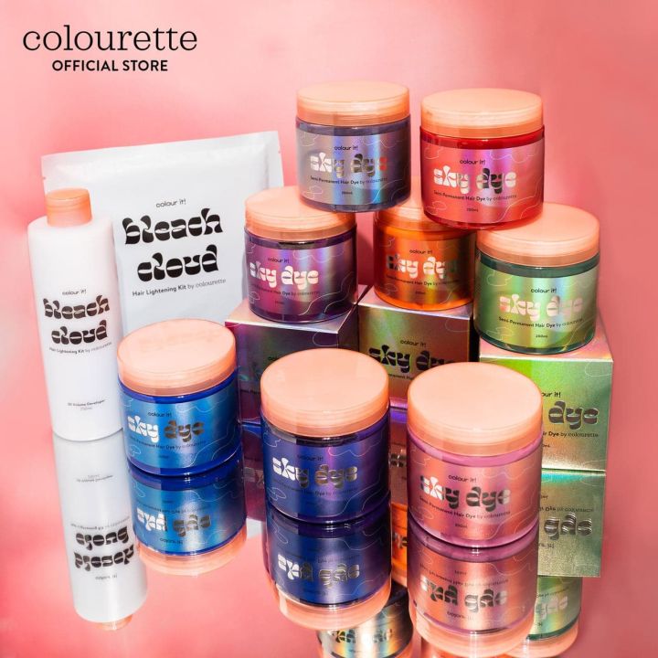 Colourette Sky Dye in Aurora [Green, SemiPermanent Hair Dye