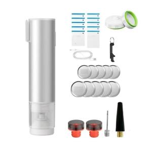 Household Jar Vacuum Sealer Jar Sealing Tool Easy to Use Jar Vacuum Sealing Accessory ABS Metal Texture Suitable for Jar