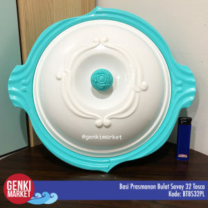Basi Prasmanan Bulat Savoy 32 Tempat Penyimpanan Makanan Sayur Buah