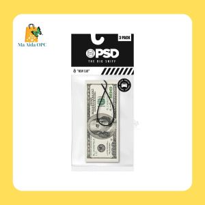 PSD PSD 100 Dollar Bill 3 Pack Air Freshener "NEW CAR SCENT"