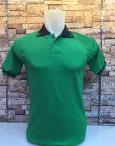 Kaos kerah pendek FO KOMBINASI - Hijau Natal No 2 / Kaos kerah polos FO Kombinasi Lengan Pendek / polo shirt lengan pendek / Kaos polo katun Premium / KERAH KOMBINASI - Hijau Kombinasi