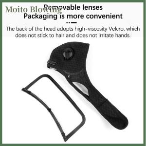 Moito Electric Motorcycle Mens And Womens Windproof Riding Sun Shield Face Mask Windproof Protection Cover Full Face Mask