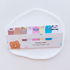 Gratis Ongkir - Penanda Buku Stationery Memo Pad / Sticky Notes Mini 8 in 1 / Notes Kertas Tempel