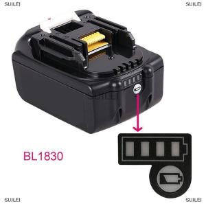[COD] SUILEI 10pcs For Makitas BL1830 Li-ion Battery LED Key Sticker Label Tool Accessories Li-ion Battery LED Key Sticker Label Tools