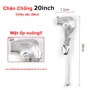Chân Chống Xe Đạp Bộ Chân Chống Xe Đạp Phổ Thông Đủ Size 20 22 24 26 inch Bằng Thép Cứng Mạ Kẽm Chính Hãng Amalife