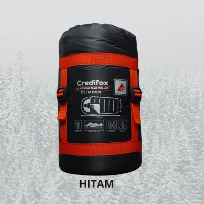 CREDIFOX Sleeping Bag Polar Tebal Seri Climber - Selimut Camping - Sleping Bag Gunung - Sleping Bag Outdoor