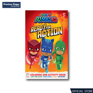 PJ Masks Ready For Action Coloring and Activity Book Ages 3+