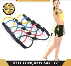 Tali Stretching Yoga Gym - Tali Perenggangan Otot & Fitness Exercise Band