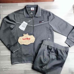 Bộ nỉ nam trung niên chất co giãn dày dặn có size 90kg