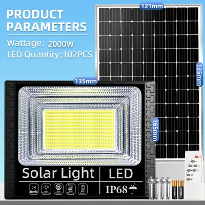 KKSKY Buy 1 Take 1 8000W solar light 100% Original Household outdoor Lighting solar lights not heavy duty waterproof IP68 with solar panel Super Brightness Automatic Lighting At Night 20000W For Garden Yard Stree