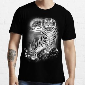 HARIMAU BULAN | Kaos Pria & Wanita | T-Shirt Jumbo | Murah | Distro | Produk Lokal | CIAO.ID