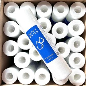 ไส้กรองน้ำดื่ม ไส้กรองน้ำกิน ไส้กรองเครื่องกรองน้ำ แก้น้ำขุ่น ไส้กรองน้ำใช้ เซดิเมนท์ (PP Filter) ขนาด 2.5×10 นิ้ว ความละเอียด 5 ไมครอน ราคาถูก