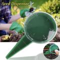 1 Pcs Seed Dispenser Garden Tool Adjustable 5 Sizes Seeder Sower Flower Plant Grass Seeds Planter. 