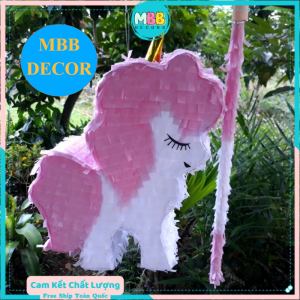 Pinata đập kẹo Pony Quà tặng sinh nhật cực vui dành cho bé - MBBDECOR