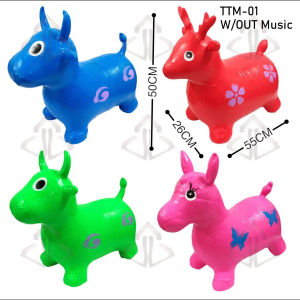 inflatable horse Large thickened explosion-proof 1-2 years outdoor riding toy