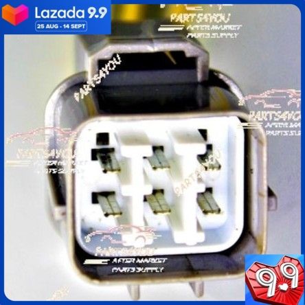 6 5 Pin O2 Sensor Plug HONDA OXYGEN SENSOR (MALE) SOCKET CONNECTOR - 6 PIN With WIRE | Lazada