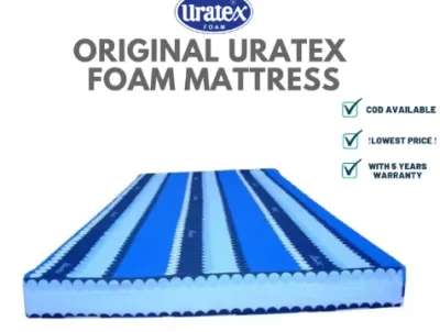 [BUY NOW ] URATEX FOAM W/ CHINA COVER/ FOAM WITH COVER/ URATEX FOAM / 4 INCHES/ SINGLE/ DOUBLE/ FAMILY/ QUEEN