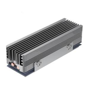 M.2 SSD Heatsink Thermal Pad Heatsink Aluminium Cooling with Silicone Thermal Pad Heatsink 2280 NVME CPU Cooling