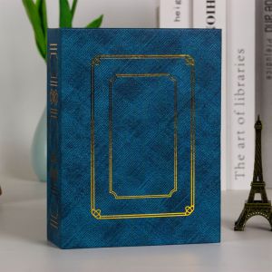 CHUAN 6 inch Album ảnh Lá vàng Vải lanh Album ảnh rời Sang trọng Lưu trữ ảnh Album sưu tập Dành cho đám cưới gia đình kỳ nghỉ.