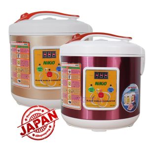 Máy làm tỏi đen nồi làm tỏi đen nồi nấu tỏi đen chuyên dụng Nhật Bản Nikio NK-696 - 6L làm được tỏi cô đơn và tỏi nhiều nhánh làm tỏi dễ dàng