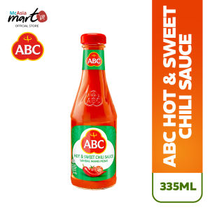ABC Hot and Sweet Chili Sauce 335 ml – Authentic Indonesian Sweet and Spicy Dipping Sauce for Cooking