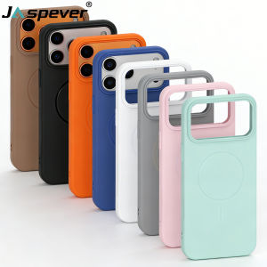 Luxury Candy Color Matte Soft Case For iPhone 17 Air 17E 16 16E 15 14 Plus 13 Pro Max For Magsafe Magnetic Shell Silicone Cover