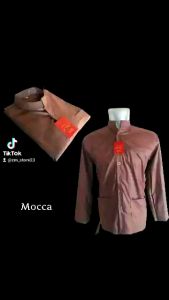 BAJU PRIA KOKO HABAIB / BAJU KOKO POLOS LENGAN PANJANG ELEGAN / KOKO HAIBAH AMU