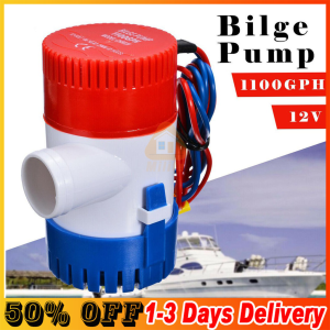 ✅Original fast delivery✅1100GPH 12V Electric Marine Submersible Bilge Sump Water Pump with Switch for Boat Automatic Control Switch Combination Set Bilge-Pump-12V