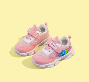 รองเท้าผ้าใบลําลอง พื้นยาง cartoon elephantแบบนิ่ม กันลื่น ระบายอากาศได้ดี เหมาะกับการวิ่ง เล่นกีฬา สําหรับเด็กผู้ชาย และเด็กผู้หญิง อายุ 1-6ป