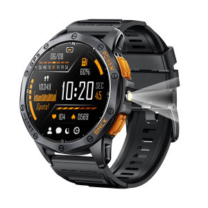 NineWind K67 smartwatch GPS Bluetooth altitude air pressure compass health monitoring swimming watch 1.43AAMOLED smart health and sports watch