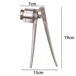COD-15mm Alat Press Botol Utk Botol Kecil Kaca Mesin Press Botol Parfum Tutup Botol Aluminium Mesin Penyegel Alat Press Parfum Manual